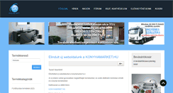 Desktop Screenshot of gkonline.hu